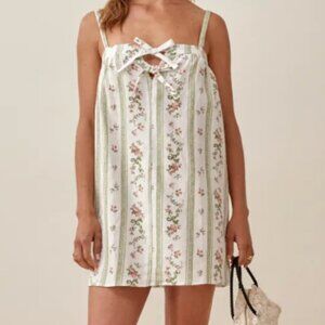 Reformation Winifred Linen Dress